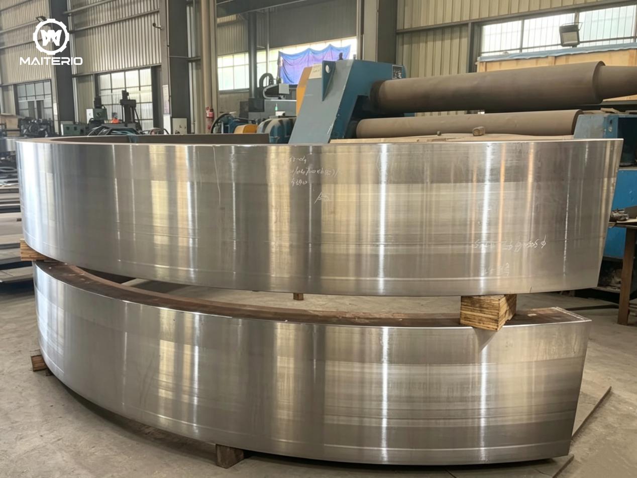 14-ton 4340 inclined half ring ready for shipment